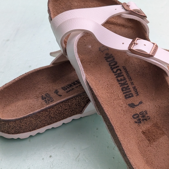 Birkenstock White Sandals with Adjustable Straps - Picture 16 of 17